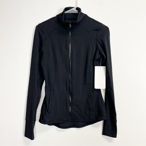 X by Gottex Womens Small Black Track Athletic Jacket Full Zip NWT NEW $98